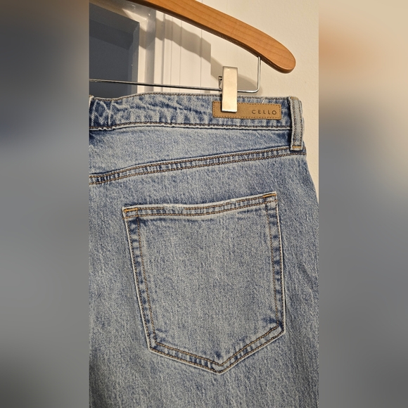 Baggy womens Cello Blue Denim Jeans Size 11 - Picture 6 of 11